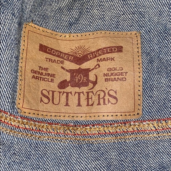 Sutter’s Jean Jacket.   R211 - Picture 5 of 5